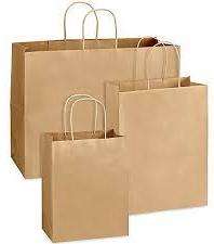 OCC Papter Paper Bags, for Shopping, Pattern : Plain, Printed