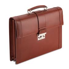 Leather Executive Briefcase, for Office Use, Pattern : Plain, Printed