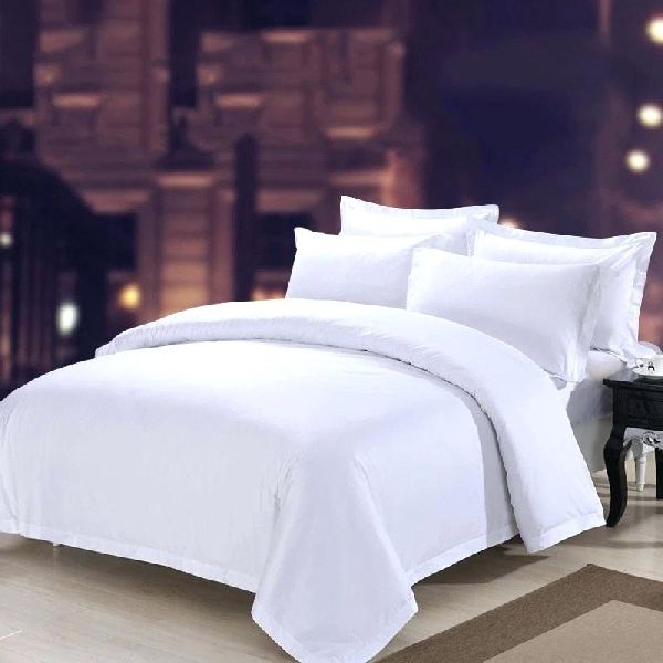 Plain White Bed Sheet, Size : Multisizes