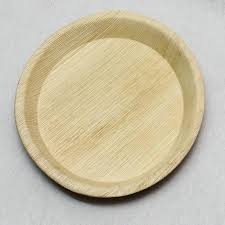 Round Areca Leaf Plate, for Serving Food, Feature : Light Weight, Unmatched Quality Fine Finish