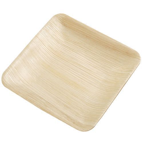 Square Areca Leaf Plate, for Serving Food, Feature : Light Weight, Unmatched Quality Fine Finish