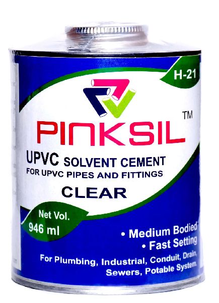 H-21 UPVC Solvent Cement 946ML, Grade : A