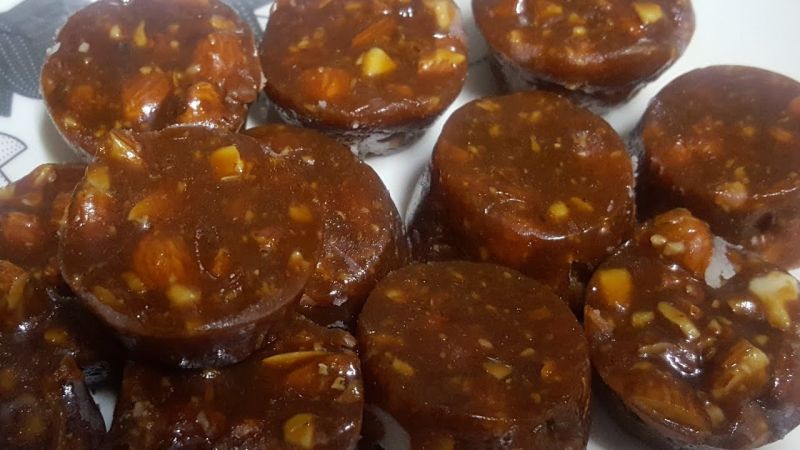 Almond Jaggery Chikki, for Human Consumption, Feature : Air Tight Packaging, Good Taste
