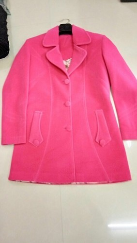 Plain Velvet Pink Ladies Coat, Feature : Comfortable