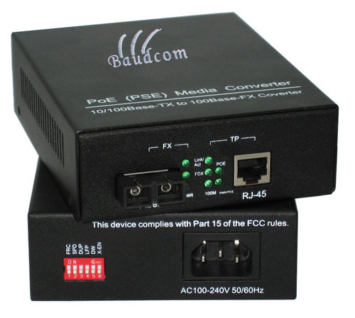1000M Gigabit Ethernet POE(PSE) Fiber Media Converter