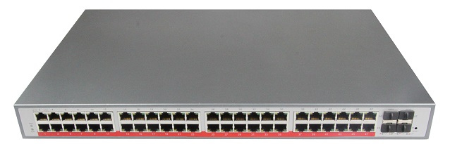 48-port 10G Managed Ring PoE Switch