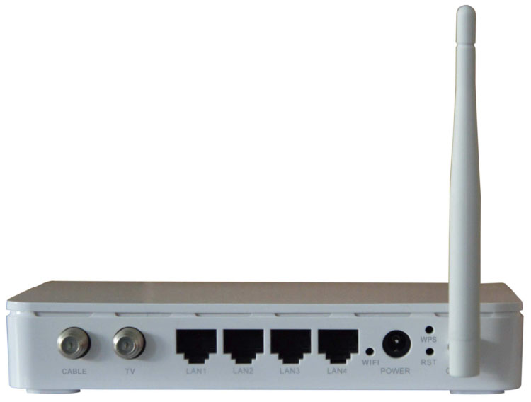 Ethernet over Coax converter Slave Unit with Wifi