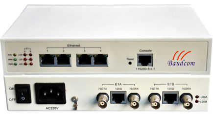 Framed E1 to Ethernet Converter