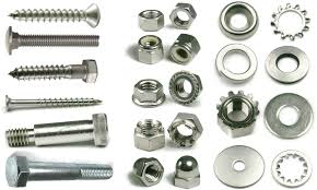 Polished Mild Steel MS Fasteners, Color : Shiny Silver, Silver