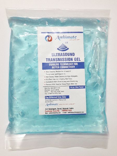 Ambimate gel Usg Jelly, Color : Blue, white