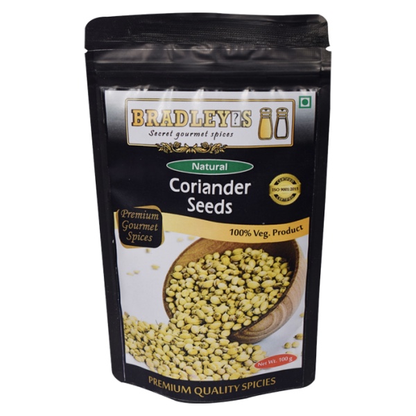 BRADLEY'S Common coriander seeds, for Agriculture, Cooking, Certification : FSSAI