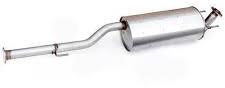 Non Polished Alloy Steel Auto Silencer, Feature : Corrosion Resistant, Durable, Heat Resistant, Perfect Fitting