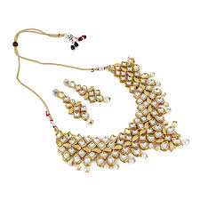 Gold kundan jewellery, Occasion : Daily Use, Engagement, Gift, Party, Wedding