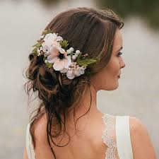 Natural Hair Flower, Style : Fresh