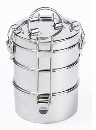 Non Polished Plastic Tiffin Box, for Food Packing, Feature : Durable, Eco Friendly, Good Quality, Leak Proof