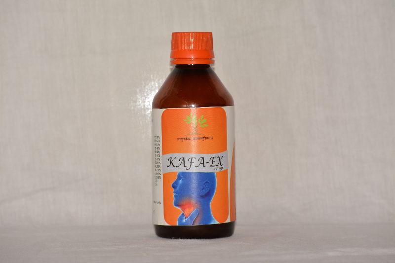 Kafa-Ex Cough Syrup, Bottle Size : 200 ml