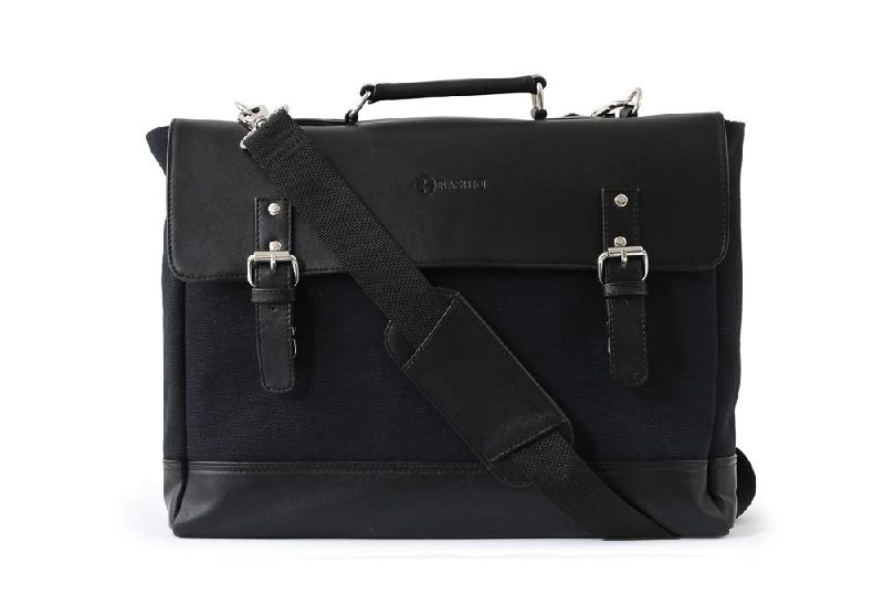 Plain leather laptop bag, Color : Black, Dark Brown, Brown