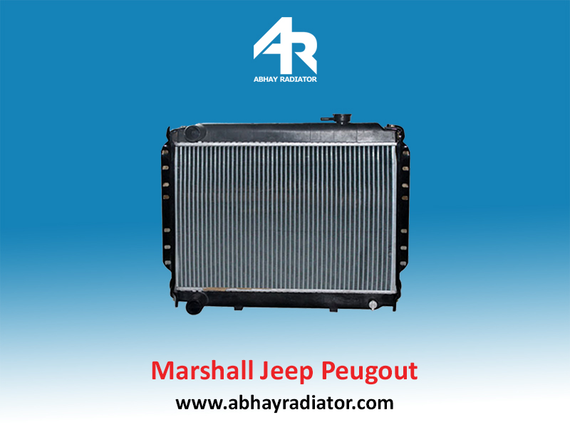 MARSHAL-JEEP PEUGOT RADIATOR