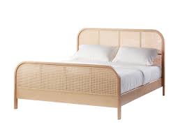Hemlock Wood Non Polished cane bed, for Bedroom, Home, Hospitals, Hotel, Living Room, Storage Capacity : 100-200kg