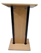 Wooden Podium, for Auditorium, Halls, Feature : Comfortable, Easily Usable, Fashionable, Good Looking
