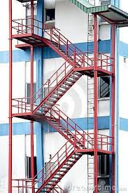 Iron Non Polished staircase, for Emergency Exit Use, Feature : Fine Finishing, High Strength, Long Life