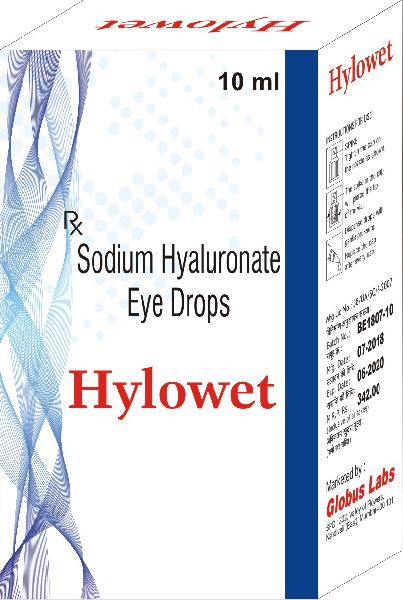 Liquid Sodium Hyaluronate Eye Drops, for Clinical, Hospital, Sealing Type : Dropper