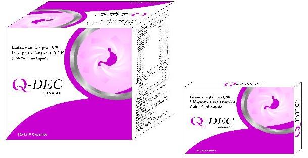 Ubidecarenone Coenzyme Q10 Capsules, Certification : ISO:9001:2015
