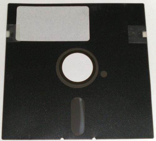 Plastic floppy disk, for CPU, Date Storage, Color : Black