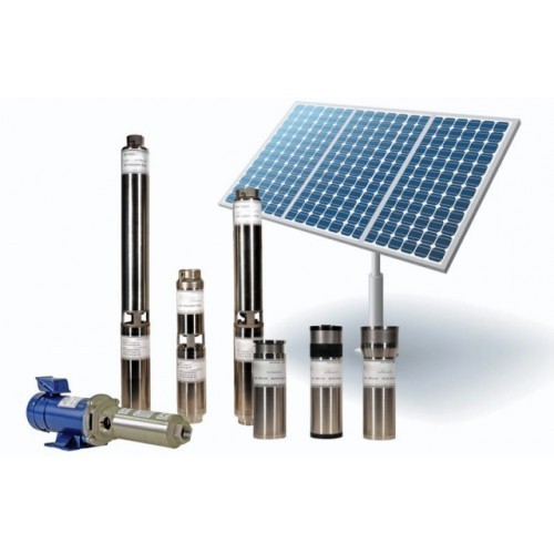 High Pressure Automatic Solar Submersible Pump, for Agriculture, Voltage : 220V