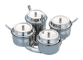 Non Polished Stainless Steel Pickle Container, Feature : Crack Proof, Eco Friendly, Fine Finishing