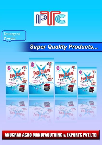 13gm Ever Cleann Detergent Powder, for Cloth Washing, Packaging Type : Plastic Pouch
