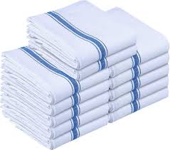 Cotton Kitchen Towels, Color : Red, Pink, Blue, Yellow, Green, White, Black, Purple, Light Blue