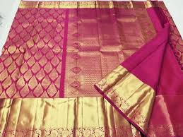 Checked Anaphe Silk kanchipuram sarees, Occasion : Bridal Wear, Casual Wear, Festival Wear, Party Wear