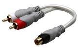 Copper PVC Rca Audio Cable, for CD, DVD Player, Mini Disk Player, Outer Material : Neoprene Rubber