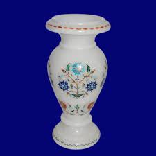 Non Polished Marble Flower Pot, for Garden, Home, Hotel, Office, Style : Contemporary, Modular