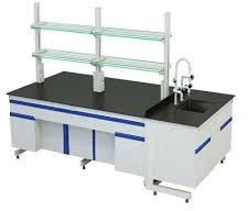 Alloy Steel Non Polished lab table, Feature : Crack Proof, Easy To Assemble, Fine Finishing, Perfect Shape