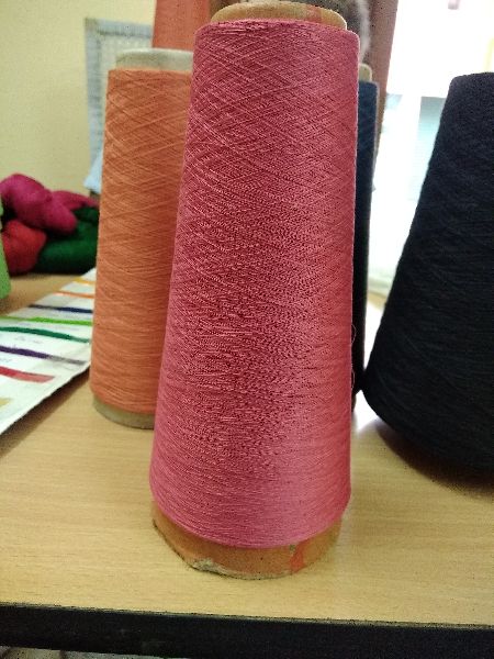 Plain Dyed Yarn, Color : Green, Purple, Red, Sky Blue, etc.