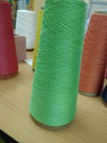 100% Spun Polyester Yarn (RW & Dyed / Mixed Blends) at Best Price in Mumbai