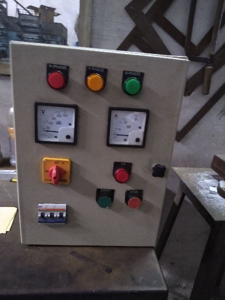 AC Electric dol starter control panel, for Electrical Equipments, Power : 6-9kw