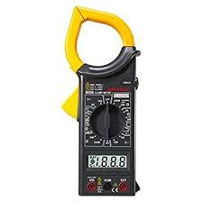 100-200gm Aluminum 50Hz-65Hz Clamp Meter, Display Type : Digital