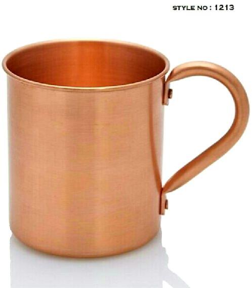 Copper Mug, for Home, Hotels, Packaging Type : Box
