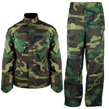 Checked Army Uniform, Gender : Female, Male