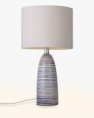 Ceramic Table Lamps, for Lighting, Pattern : Plain