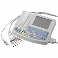 Automatic Electric ECG Machine, for Medical Use, Voltage : 110V, 220V