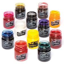 Drawing inks, for Coloring, Painting, Printing, Packaging Type : Bottle, Plastic Bottle