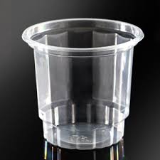 Round HDPE plastic disposable glasses, for Serving Tea, Pattern : Plain, Printed