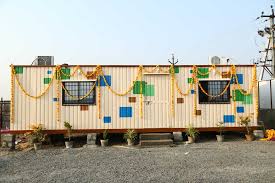FRP Non Polished bunk house office, for Construction Stie, Feature : Easily Assembled, Eco Friendly