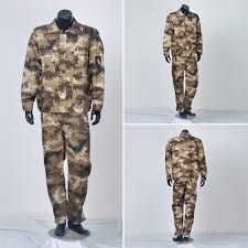 Checked Army Uniform, Gender : Female, Male