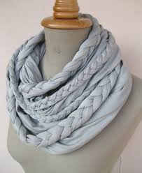 Embroidered Cotton knit jersey scarves, Size : 40x40inch, 50x50inch, 60x60inch, 70x70inch, 80x80inch