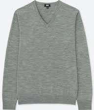 Checked Cotton sweater, Neck Style : Round Neck, V Neck